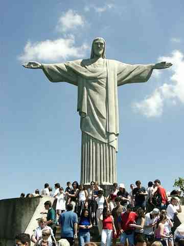 コルコバードのキリスト像 海の向こう側 ブラジル移住編